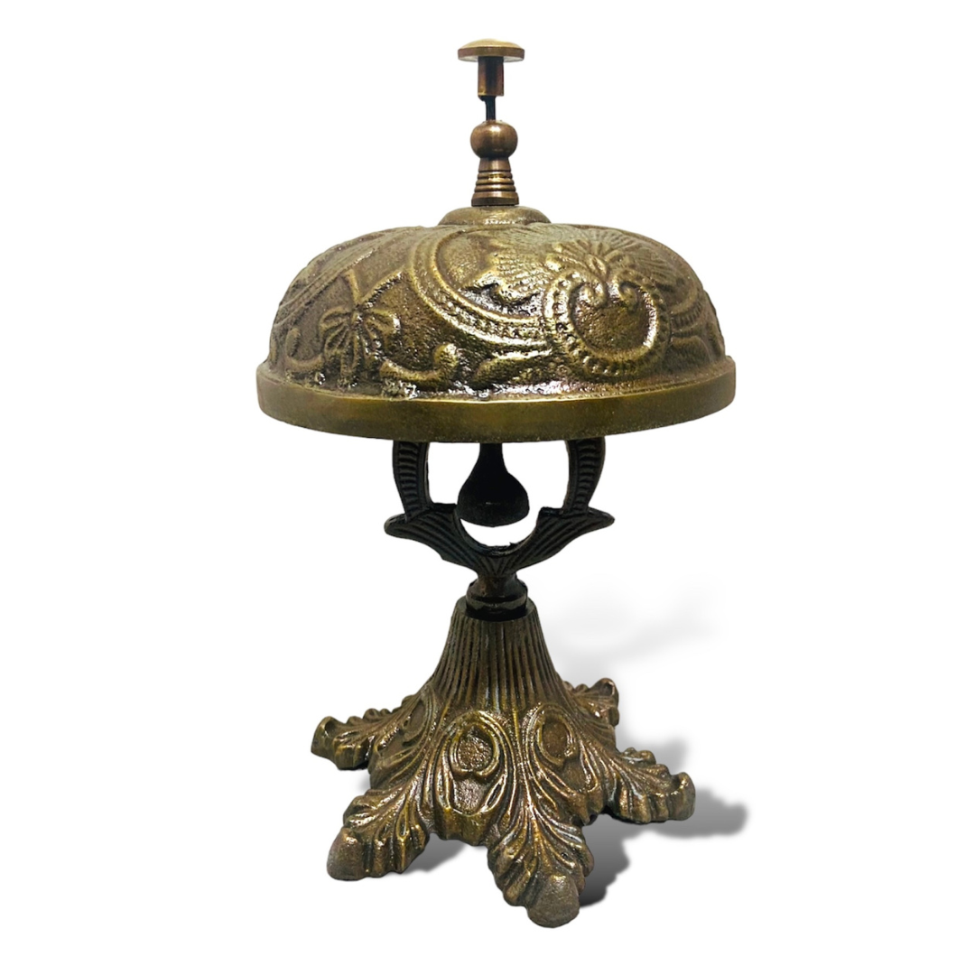 Heavy Desk Table Bell Antique Nautical (2)